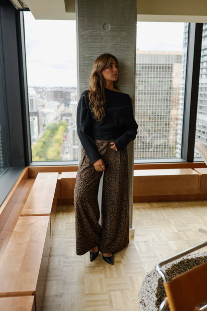 Leopard Jenny Trousers