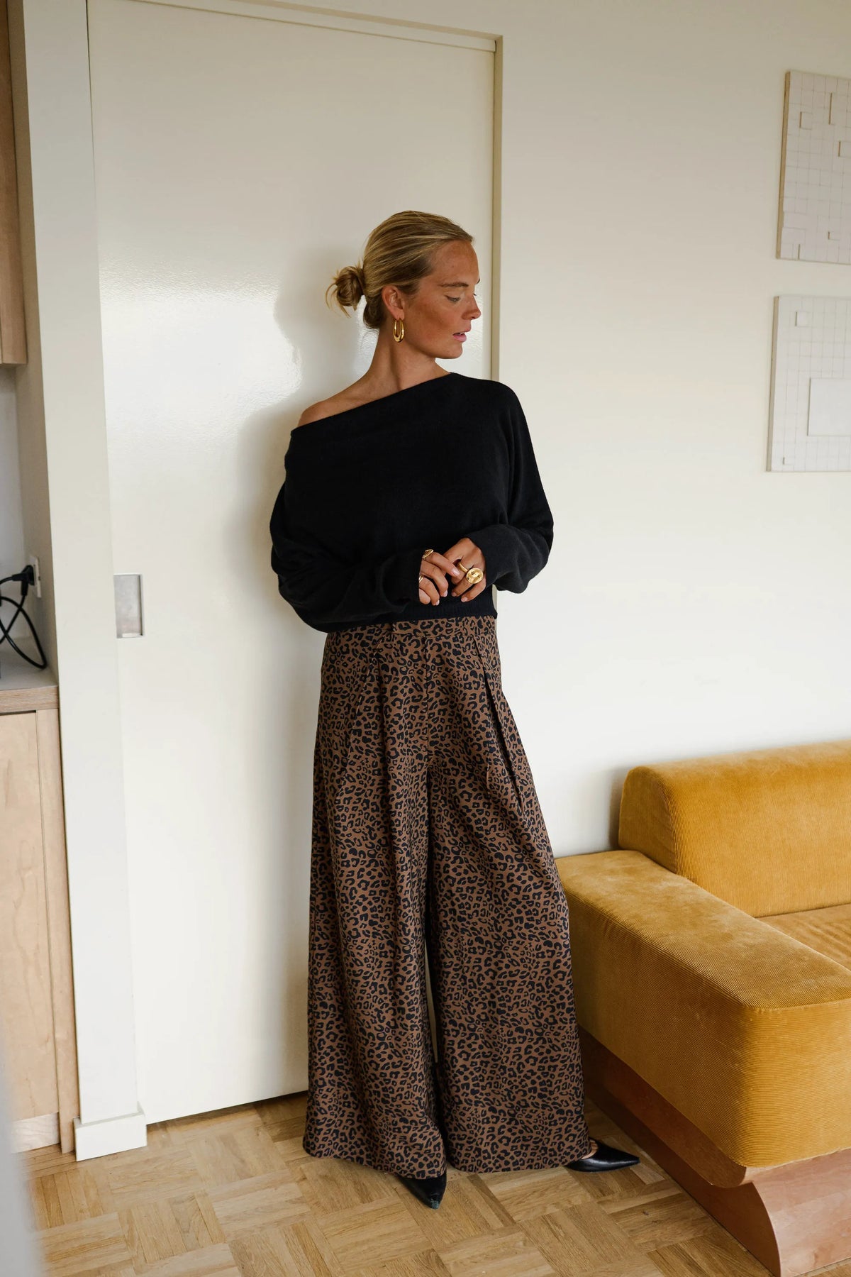 Leopard Jenny Trousers