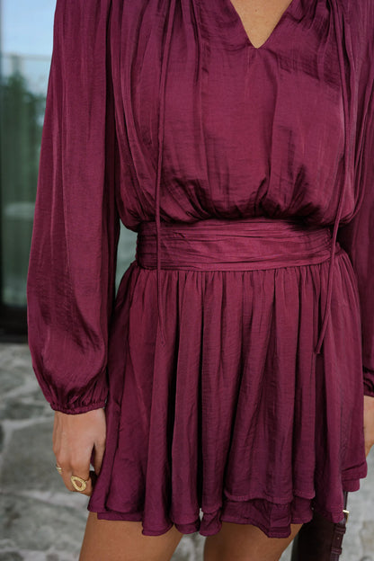 Plum Sabina Dress