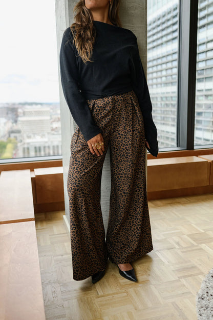 Leopard Jenny Trousers
