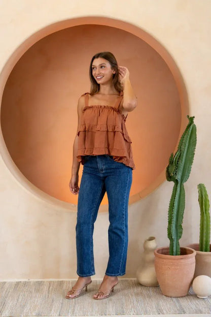 Brick Malvy Top