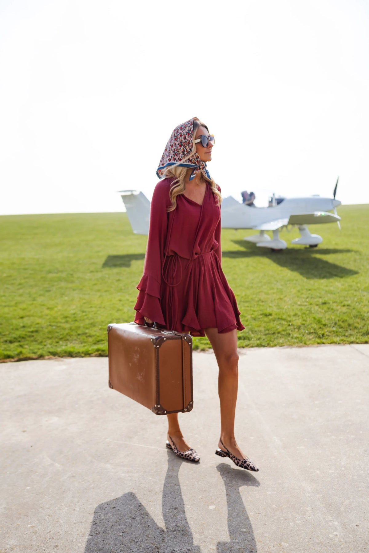 Brick Zora Dress