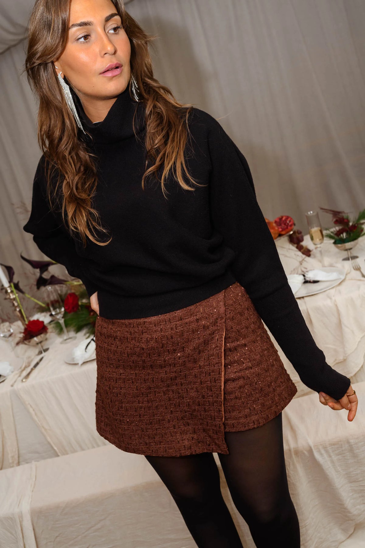 Brown
