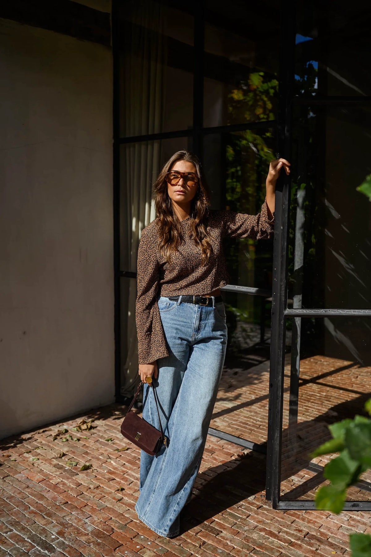 Leopard Analy Blouse