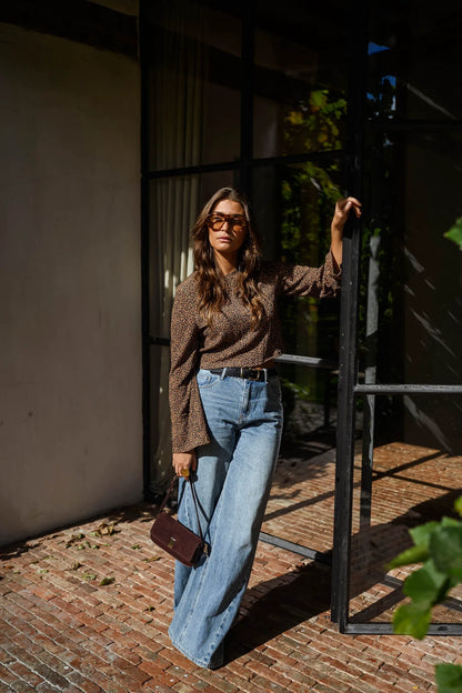 Leopard Analy Blouse