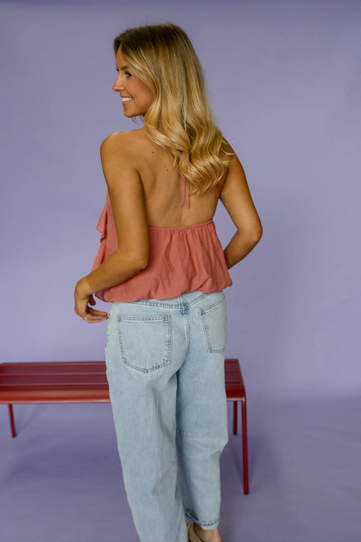 Terracotta Shelby Top