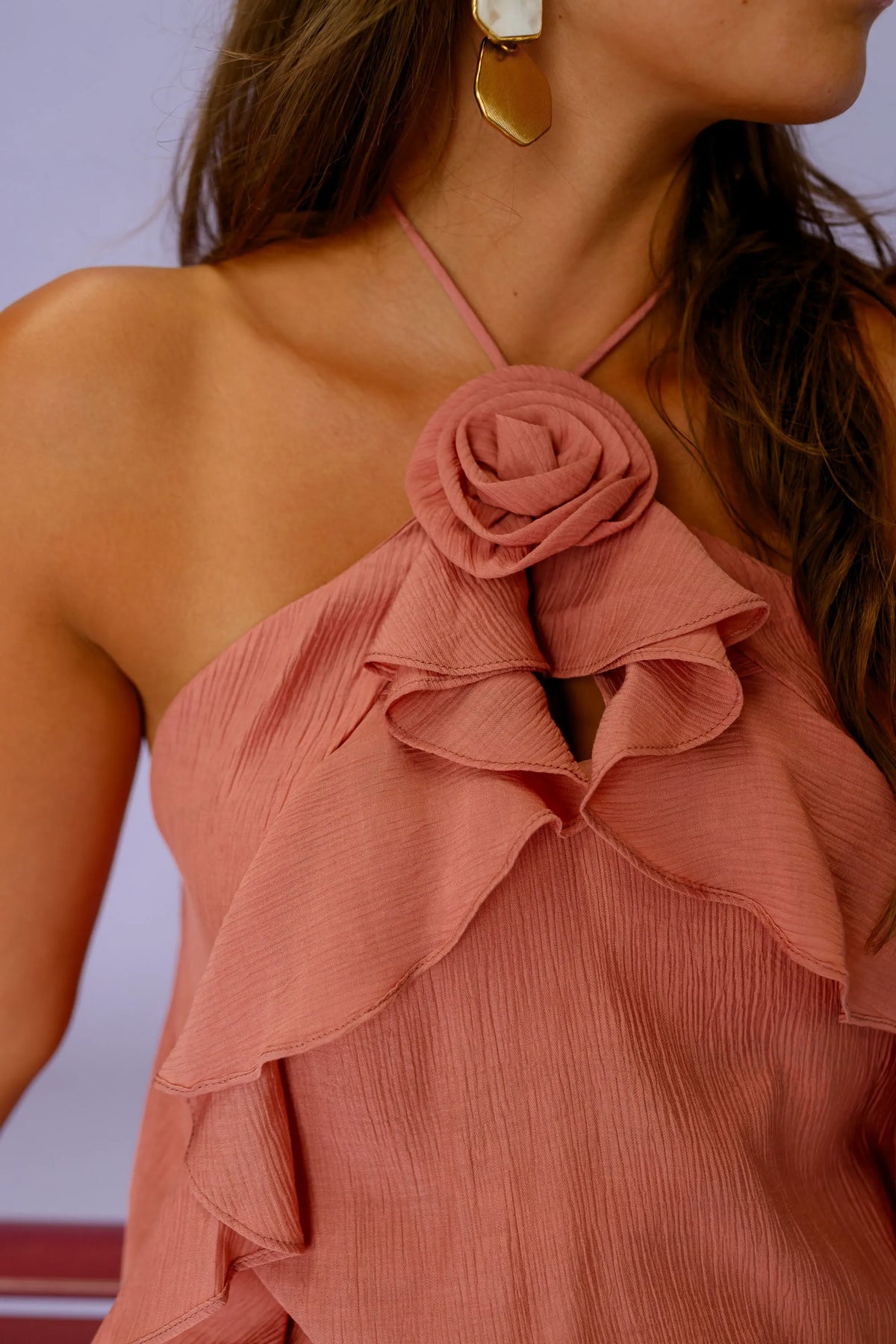 Terracotta Shelby Top