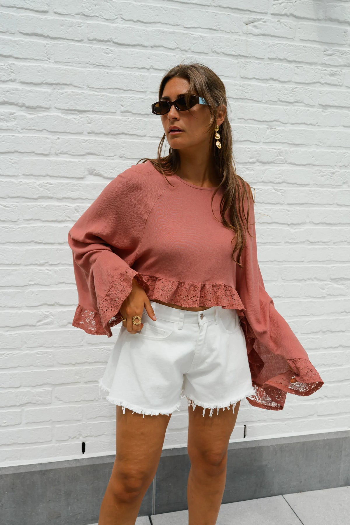 Terracotta Illa Blouse