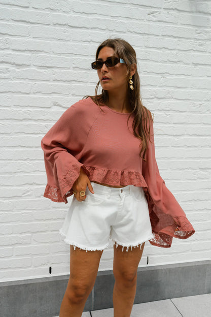 Terracotta Illa Blouse
