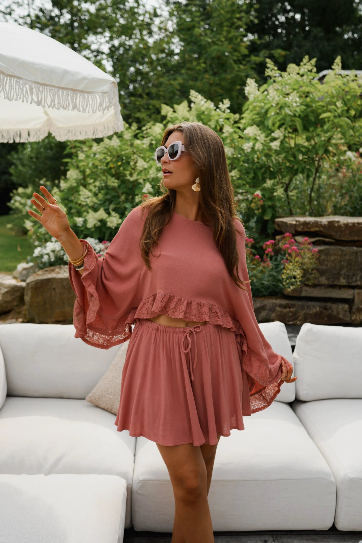 Terracotta Illa Blouse