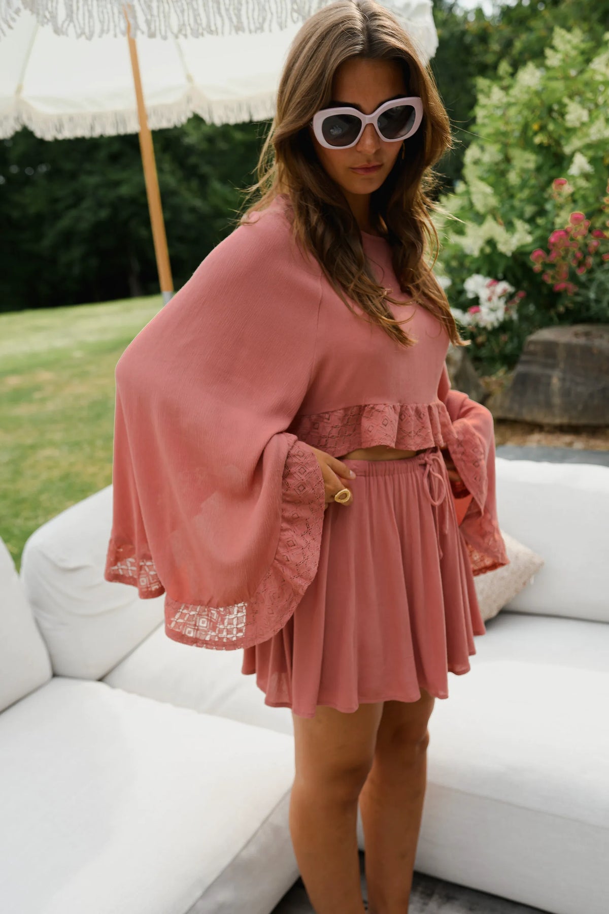 Terracotta Illa Blouse